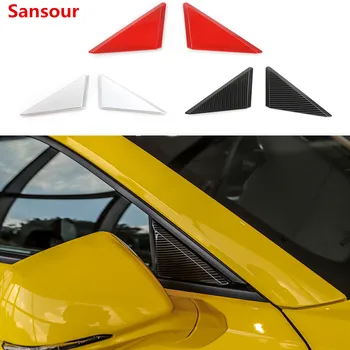 Sansour Kocsi Elől A oszlop, Ablak Üveg Háromszög Dekorációs Fedél Matricák Chevrolet Camaro 2017 Autó Tartozékok Stílus