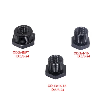 CNSPEED Autóipari Olaj Szűrő Menetes Adapter 5/8-24 belül 3/4-16 13/16-16 3/4 NPT külső