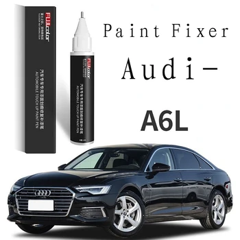 Festék, toll karcolás alkalmas Audi A6L festék javító toll eredeti fekete égen felhő szürke különleges A6L autó kellékek أودي .A6L