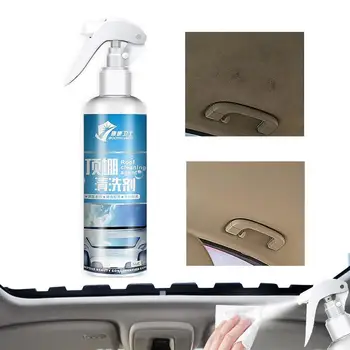 Autó Hab Tisztító Spray Belső Tisztító Spray 200ml Bőr Fertőtlenítő Hordozható Jármű Ház Hab Tisztító Irányítópultok