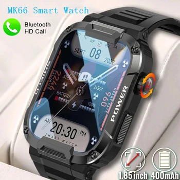 2024 Új MK66 Férfi Smart Óra AI Hang Bluetooth Hívás Egészségügyi Alkalmasság IP68 Vízálló Sport Multifunkciós Smartwatch