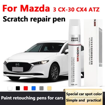Mazda3 Encore Festék javítási toll Gyöngy, Fehér lélek, Piros platinum acél szürke autó festék javítási különleges készlet