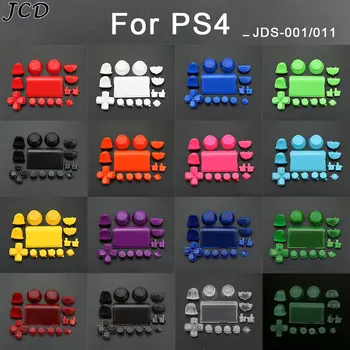 JCD A PS4 JDS-001 JDS-011 Vezérlő R2 L2 L1 R1 Trigger Gombok Mod Készlet Dpad Touchpad ABXY Kulcs Irányba Játék Tartozékok