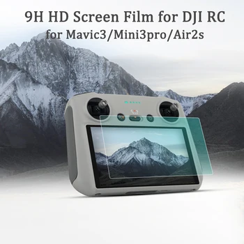 Edzett Üveg film DJI RC képernyővédő fólia 9H HD Képernyő Védő Fólia a DJI Mavic 3/Air2S/Mini Pro Drón Tartozékok