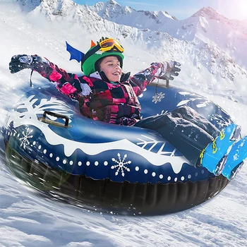 A Téli Sportok Felfújható Pvc Hó Cső Ski Játékok Szabadtéri Hó Szán A Felnőttek Szánok & Snow Csövek