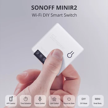 Itead SONOFF MINI DIY Wifi Smart Switch Moudle Két Módon Kapcsoló Keresztül E-Welink APP távvezérlőjén A Smart Home Automation