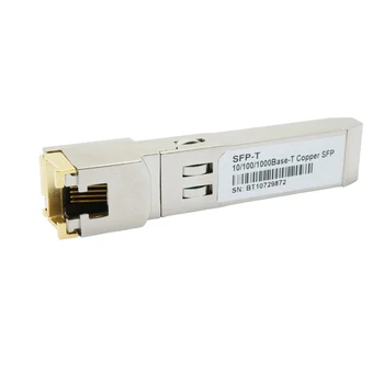 Gigabit RJ45 SFP Modul 10/100/1000Mbps SFP Réz RJ45 SFP Adó Gigabit Ethernet Kapcsoló