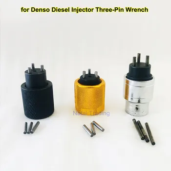 Denso Diesel Common Rail Injektor Három szög Szét Csavarkulcs EFI Injektor 3 Csapok, Távolítsa el Javító Eszközök