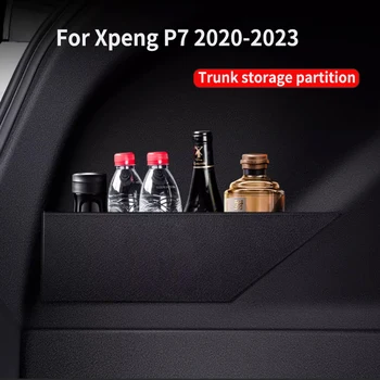 Alkalmas Xpeng P7 2020-2023 Leling Csomagtartóban Partíció Belső Dekoráció, Autó Kellékek Tárolására, valamint Tároló Doboz