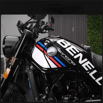 Új Benelli Leoncino 500 LeonineX Motorkerékpár Tartály Vontatási Pad Térd Tartás Protector, csúszásmentes matrica szénszálas