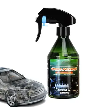 Autó Motor Bevonat Spray Autóipari Eltávolítja Ragadt-on Piszok, Zsír Olaj Visszaállítása Csillogás Rekesz Automatikus Ragyog Védő Sedan
