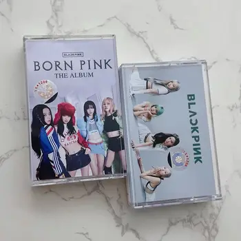 Koreai Trend Lány Csoport Fekete Rózsaszín Zenei Album Retro Kazetta Autó Walkman Gyűjtemény Emlékére A Karácsonyi Ajándék