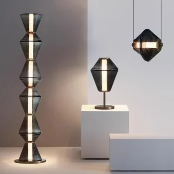 Északi Modern LED állólámpa Luxus Design Medál Fény Nappali Étkező Étterem Hálószoba Tanulmány lakberendezés asztali Lámpa