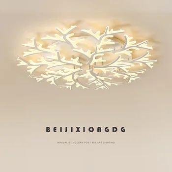 Nappali fények 2023 új mennyezeti lámpák modern, egyszerű, de hangulatos otthon hálószoba világítás a szobában Skandináv művészet lámpatestek