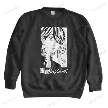 Hanemiya Kazutora Tokió Revengers Férfiak melegítőfelső Pamut Anime, Manga, pulóver, hosszú ujjú Felsők Grafikus kapucnis Harajuku Ruhák
