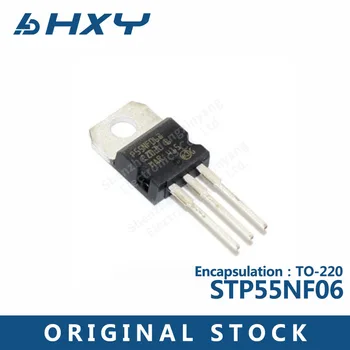 10DB STP55NF06 220 In-line 50A/60V MOSFET mező hatása cső N csatorna
