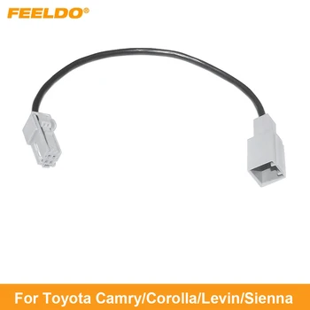FEELDO Car Audio Bemenet Média Adatok Vezeték Eredeti Plug Férfi-Nő USB Adapter Toyota Camry USB Kábel