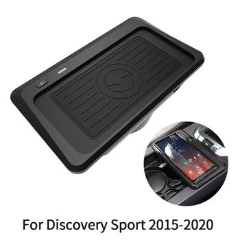 Autó Vezeték Nélküli Töltő, Mobil Telefon Feltöltés Gyors Autós Töltő Vezeték Nélküli Töltés Land Rover Discovery 2015-2019 Tartozékok