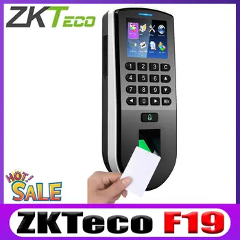 Zkteco F19 Linux Rendszer TCP/IP Ujjlenyomat Idő Részvétel Rendszer IC / ID-Kártya Biometrikus beléptető Rendszer