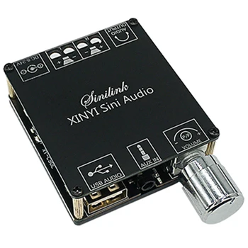 XY-C50L MINI Bluetooth 5.0 Vezeték nélküli Audio Digitális Erősítő Sztereó Testület 50Wx2 Bluetooth Amplificador 3,5 MM-es USB