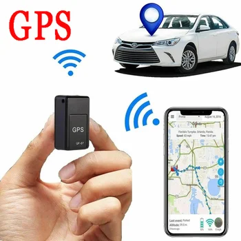 Mini GF-07 Autós GPS Nyomkövető, Valós idejű Nyomkövetés lopásgátló Anti-elveszett Kereső Erős Mágneses Hegy SIM Üzenet Pozicionáló