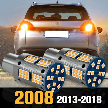 2db Canbus LED-es Hátsó lámpa Lámpa Lámpa Tartozékok Peugeot 2008 2013-2018 2014 2015 2016 2017
