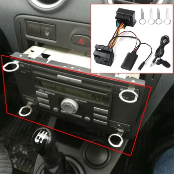 Bluetooth-Aux-In, Audio Kábel, Heveder Adapter Duable Ford Mondeo Focus Mikrofon Magas Minőségű Autó Stílus Tartozékok