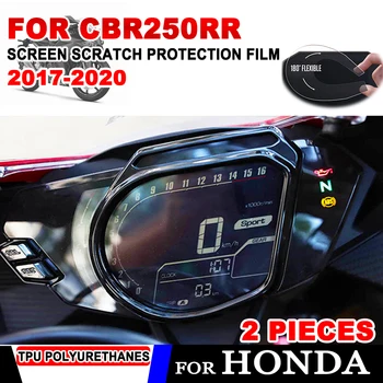 Motoros Klaszter Karcolás Védelem Film Műszerfal Eszköz Sebességmérő Képernyő Matricát Honda CBR 250 RR 2017 - 2020