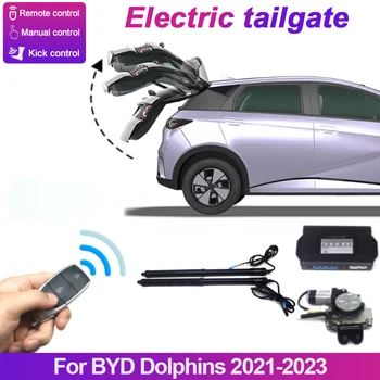 A BYD Delfinek 2021 2022 2023 irányítást a csomagtartóban, elektromos hátsó ajtó, autó, lift automatikus csomagtér nyitás drift meghajtó teljesítmény