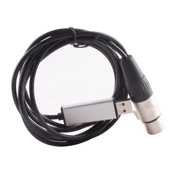 FTDI FT232RL USB-DMX512 DMX-512 Vezérlő, RS485 Dongle Felület Adapter Átalakító Kábel Freestyler Lightkey