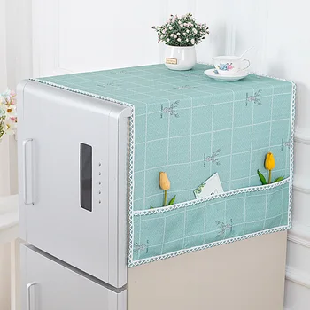 Új termék a háztartási hűtő fedezze törölközőt porvédő elektromos készüléket, a por ruhával többcélú mosógép fedelét,